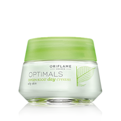"Optimals Oxygen Boost" dieninis kremas riebiai odai